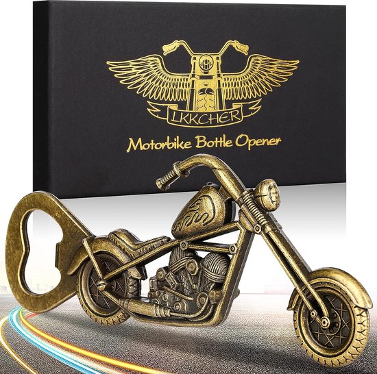 Cadeaux Personnalisés Moto Bière Pour Homme, Ouvre-Bouteille Moto