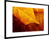 Fotolijst incl. Poster - Leaves - 90x60 cm - Posterlijst