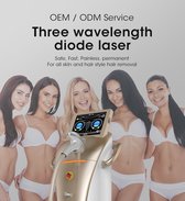CE Approved Diode Laser - 3 Cooling Wavelength 755 808 1064