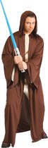 Rubies - Star Wars Kostuum - Jedi Mantel Met Capuchon Kostuum - Bruin, Wit / Beige - Maat 56-58 - Carnavalskleding - Verkleedkleding