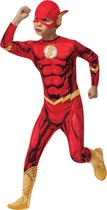 Rubies - The Flash Kostuum - The Flash Kostuum Kind - Rood, Geel, Zwart - Maat 116 - Carnavalskleding - Verkleedkleding
