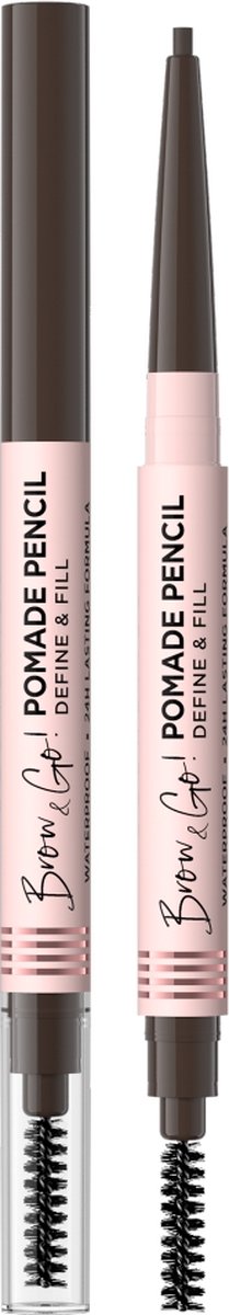 Brow & Go! wenkbrauw pommade in potlood Donkerbruin
