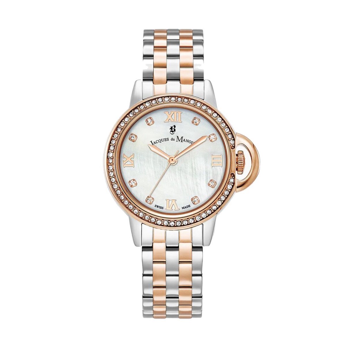 Jacques du Manoir - JWL02507 - Polshorloge - Dames - Quartz - Grace