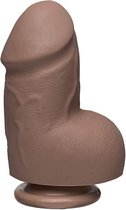 Doc Johnson Fat D - Realistische ULTRASKYN Dildo met Ballen - 15 cm tan