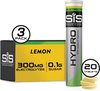 Science in Sport - SIS Go Hydro Bruistabletten - 300mg Elektrolyten - Lemon Smaak - 3 x 20 Tabletten