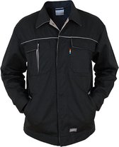 Carson Workwear 'Contrast' Jacket Werkjas Black - 52
