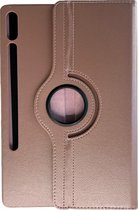 Draaibare Tablet Hoes - Geschikt voor Samsung Galaxy Tab S9 Plus Hoes - Rose Goud