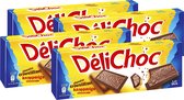 Délichoc Melkchocolade - Knapperige biscuits met melkchocolade - 150g x 4