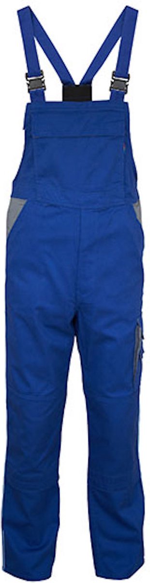 Carson Workwear 'Contrast Bib Pants' Tuinbroek/Overall Royal - 94