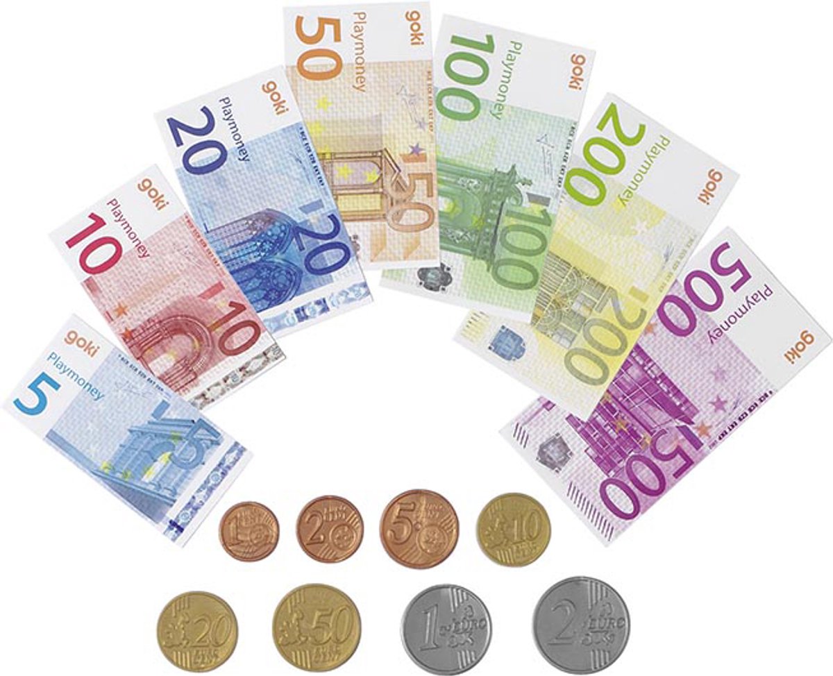 GOKI Speelgeld - Briefjes En Munten - 3 Jaar — afbeelding 4
