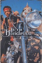 Wandbord Muziek Legend Artiest - Jimi Hendrix - South Saturn Delta