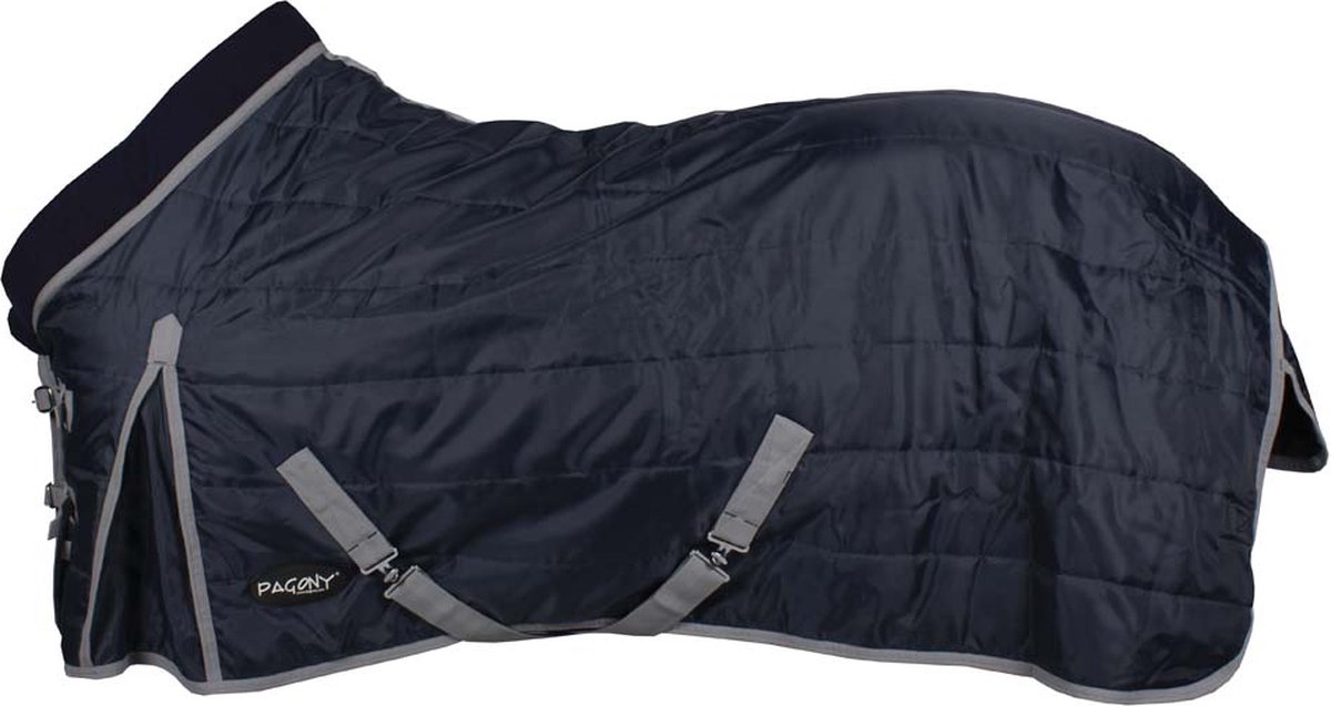 Pagony Collar Staldeken - Paardendeken - Maat: 195 - Blauw - Polyamide