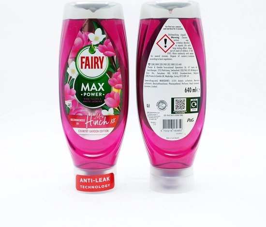 FAIRY Liquide vaisselle main Max Power Naturals