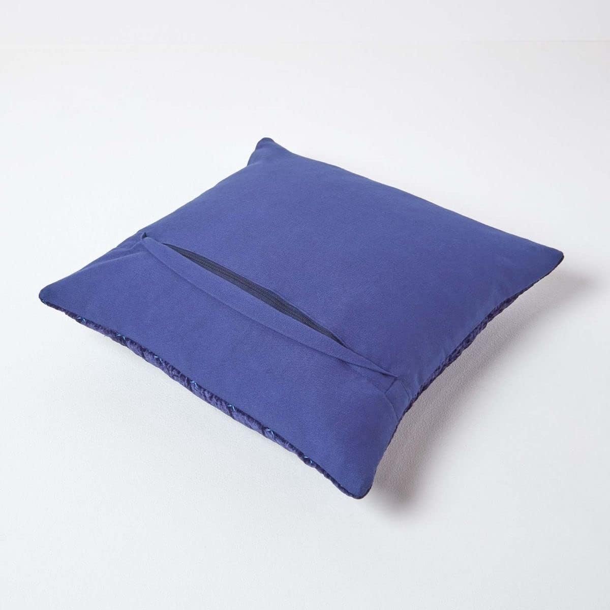 SZETOSY Knoop kussen, geknoopte bal sierkussen rond pluche decoratie kussen voor slaapbank slaapkamer 25 cm diep grijs