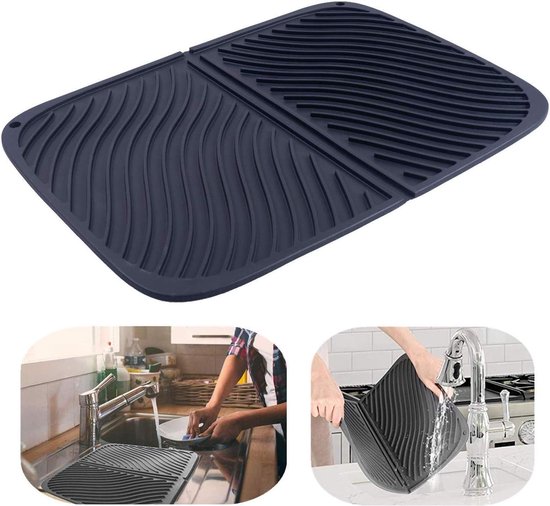 Siliconen Afdruiprek Mat Groot Milieuvriendelijk Hittebestendig... bol