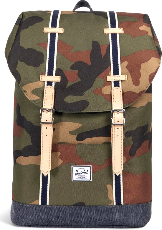 Herschel Supply Co. Retreat Mid Backpack Woodland Camo Maat 14l