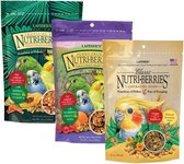 Nutri-Berries Combi Deal Perruche 852g - Nourriture pour perruches - Nourriture pour oiseaux - Nutriberries
