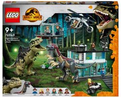 foto van LEGO Jurassic World liganotosaurus & Therizinosaurus Aanval - 76949
