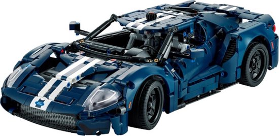 LEGO Technic 2022 Ford GT Auto Supercar Modelbouwpakket voor Volwassenen - 42154 - LEGO