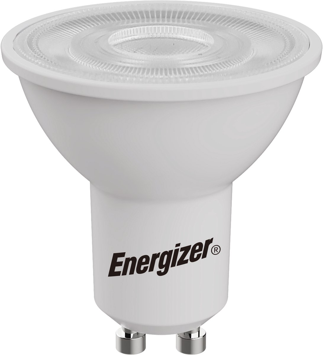 Energizer energiezuinige Led spot - gu10 - 6,5 Watt - warmwit licht - dimbaar - 5 stuks