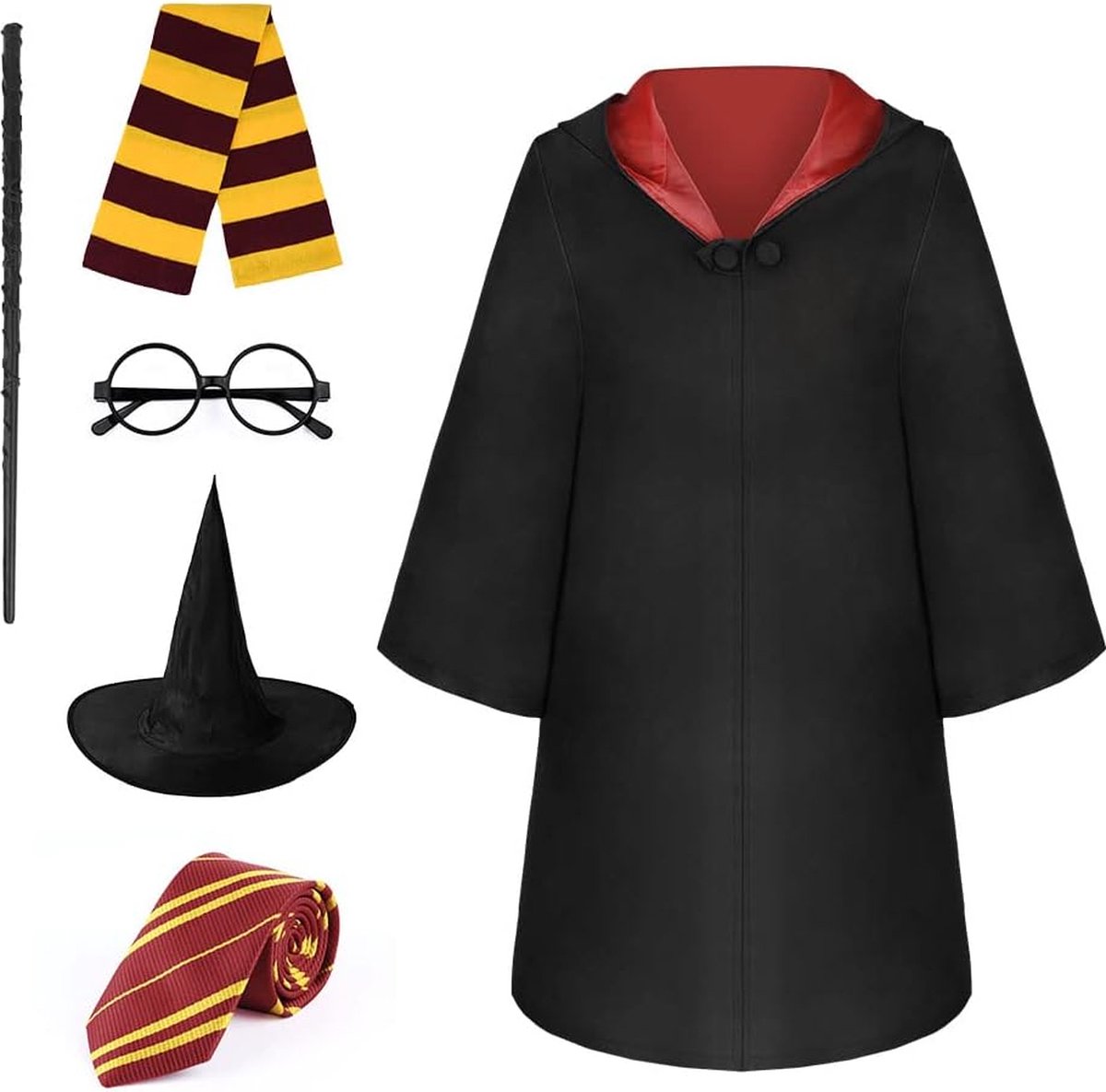 Déguisement Harry Potter robe avec baguette Rubie S : King Jouet,  Déguisements Rubie S - Fêtes, déco & mode enfants