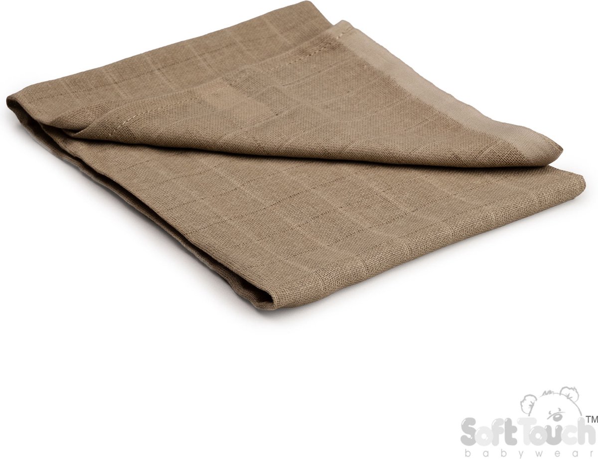 Goedkoopste Soft Touch Hydrofiele Doek Unisex 71 x 71 CM Biscuit MS01-BI