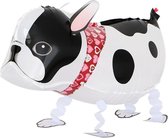 Ballon in de vorm van een bulldog - hond - buldog - bulldog - folie - ballon - dier - huisdier - decoratie