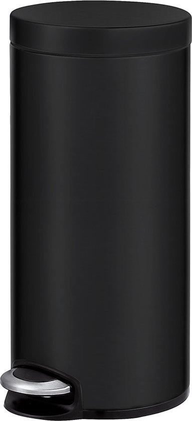 EKO - Serene pedaalemmer 30 liter - Steel Plastic - mat zwart