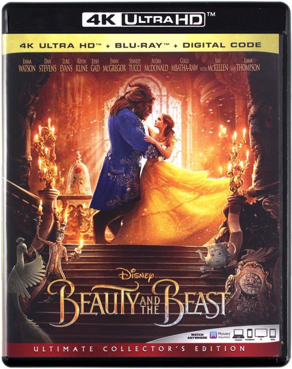 Beauty and the Beast [Blu-Ray 4K]+[Blu-Ray]-