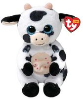 TY Beanie Babies Bellies Herdley Cow 15 cm 1 stuk