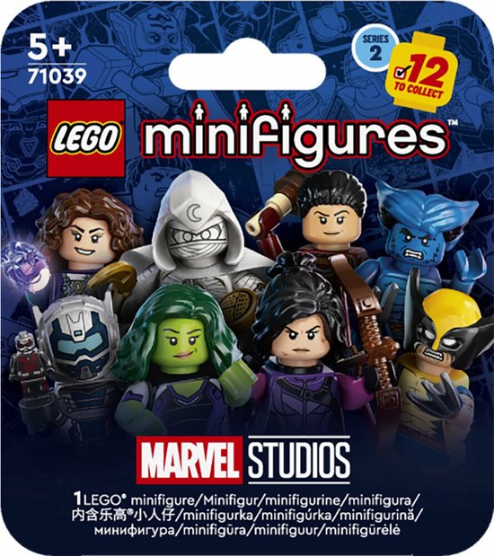 LEGO Minifiguren Marvel Serie 2 Set met 1 van de 12 Figuren - 71039