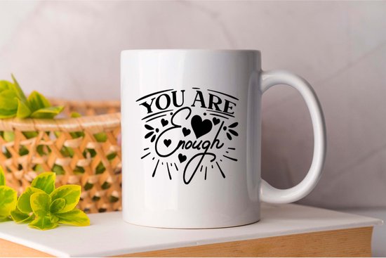 Foto: Mok you are enough goals inspiration gift cadeau determination goals nevergiveup positivevibes motivatie doelen succes positieveenergie