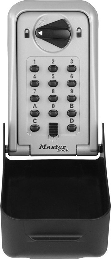 Masterlock Sleutelkluis - Cijferslot - Sleutelkast - 173 x 103 x 75 mm - 5426EURD