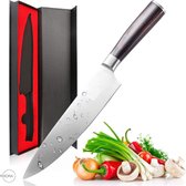 Rixora®Couteau de chef professionnel - Couteau japonais - Couteau de cuisine - Couteau Damas