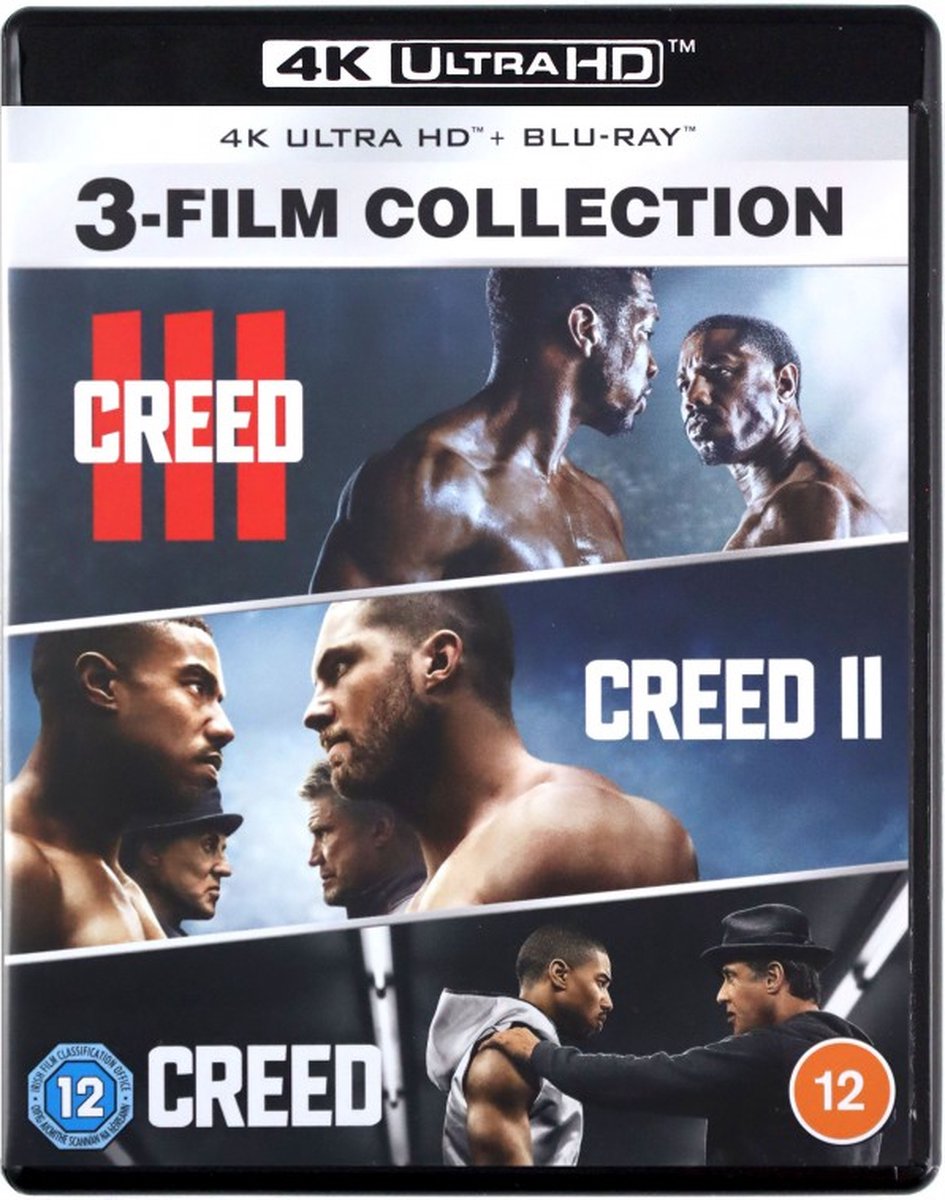 Creed / Creed II / Creed III [Blu-Ray 4K]+[Blu-Ray]-