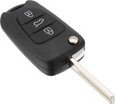 Autosleutel 3 knoppen geschikt voor Kia sleutel -Picanto- K2 - K5 -Rio -Sportage -sleutelbehuizing