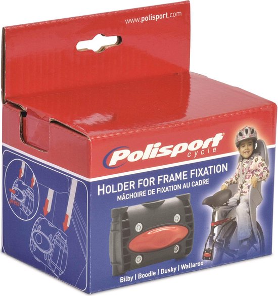 Polisport - Framebevestigingsset voor de Guppy/Bubbly/Boodie - Zwart van Polisport — afbeelding 3