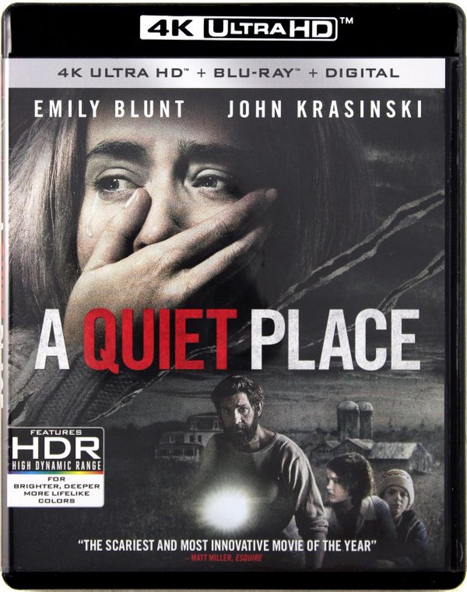 A Quiet Place [Blu-Ray 4K]+[Blu-Ray]-