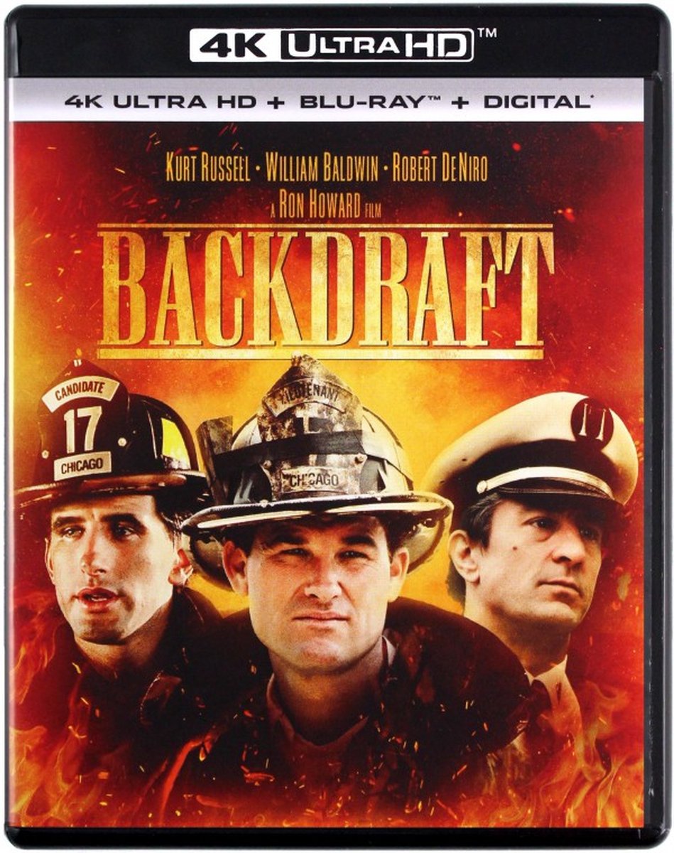 Backdraft [Blu-Ray 4K]+[Blu-Ray]-