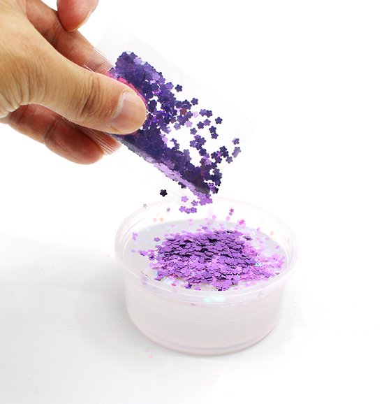 DIY gluant et scintillant