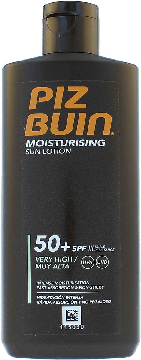 Goedkoopste Zonnebrandlotion Piz Buin Hydraterend Spf 50 (200 ml