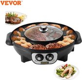 Bol.com ShopbijStef - Vevor Koreaanse BBQ en Hotpot Elektrische Set - Geniet van een Koreaanse Grill en Hotpot Ervaring - Gourme... aanbieding