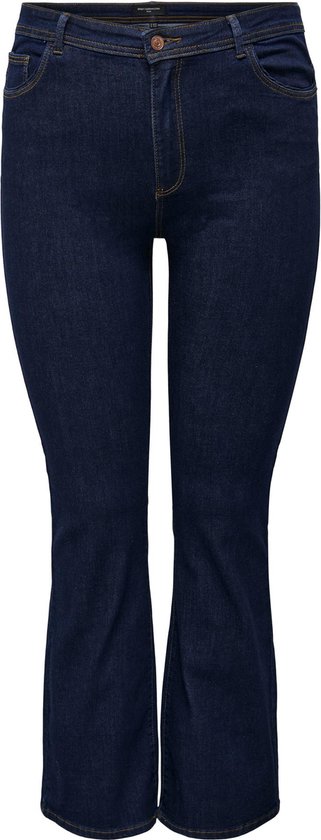 ONLY CARMAKOMA CARSALLY HW FLARED JEANS DNM BJ370 NOOS Dames Jeans - Maat W42 X L32