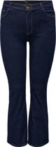 ONLY CARMAKOMA CARSALLY HW FLARED JEANS DNM BJ370 NOOS Dames Jeans - Maat W42 X L32