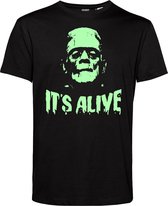 T-shirt It's Alive | Halloween Kostuum Volwassenen | Horror Shirt | Gothic Shirt | Zwart | maat 3XL