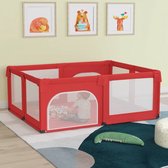 The Living Store Babybox Rood - 190 x 150 x 70 cm - Trendy - Duurzaam en Stabiel