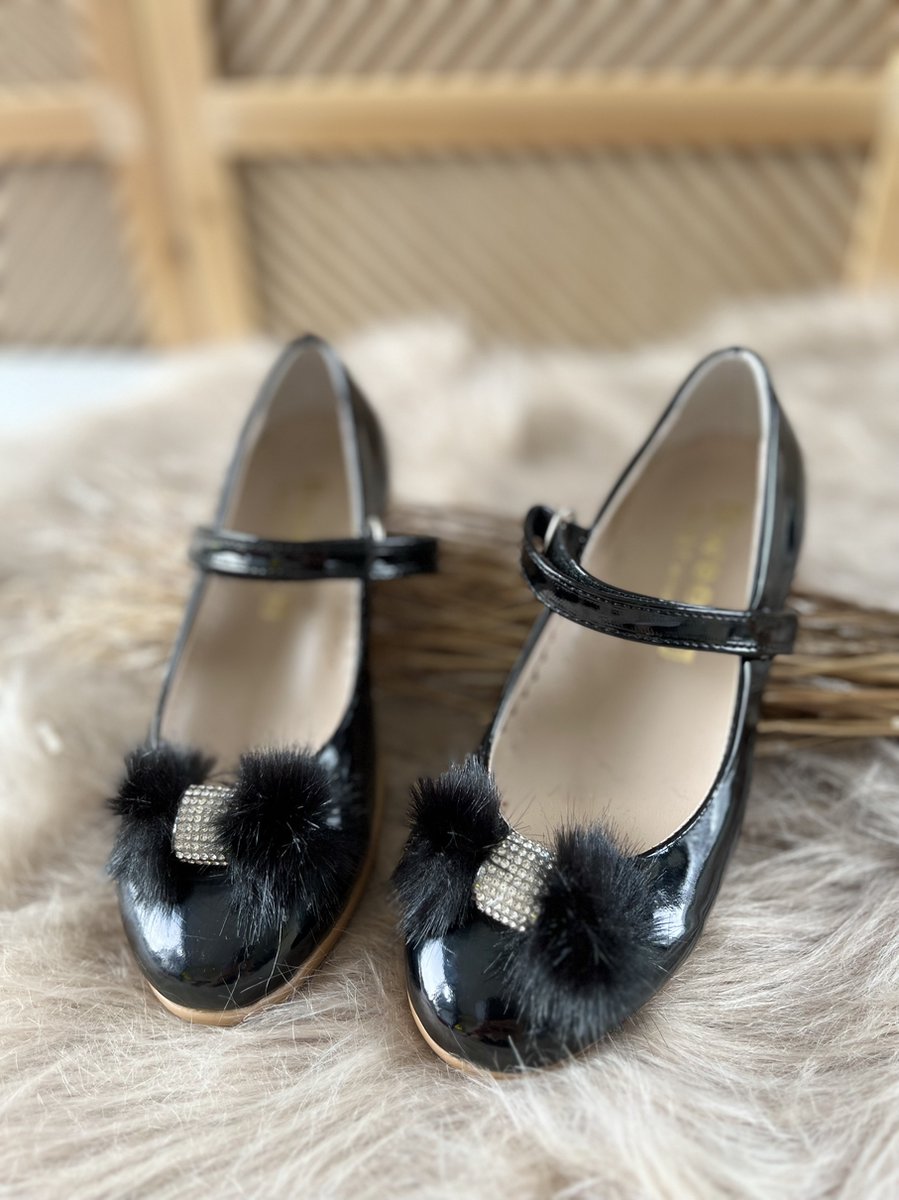 Zwarte ballerina schoenen new arrivals