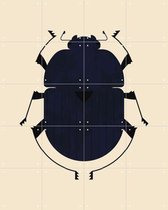 IXXI The Dung Beetle - Wanddecoratie - Dieren en insecten - 80 x 100 cm
