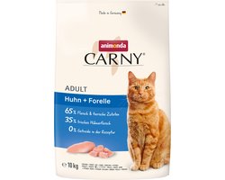 Animonda Carny Adult brokken 10 KG Kip & Forel Kattenvoer