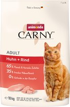Animonda Carny Adult Kip & Rund Kattenvoer brokken 10 kg